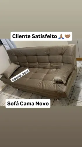 Sofá Cama Revolution Novo na Caixa - Entrega e Monta na Hora