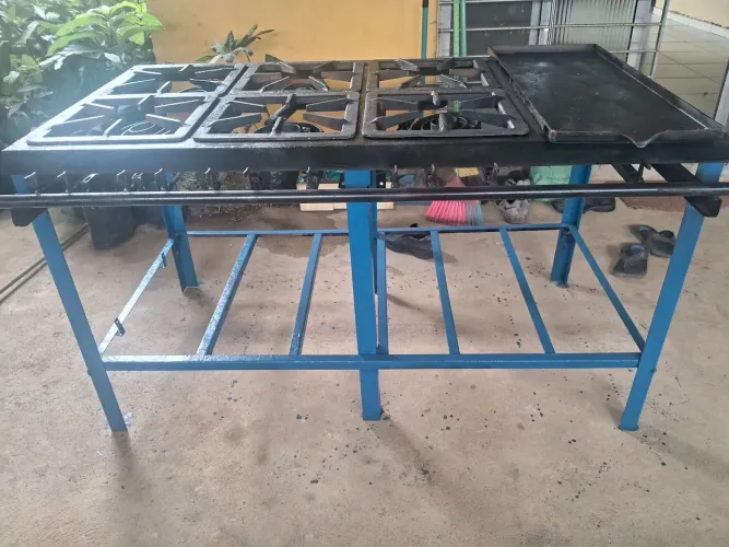 Fogao industrial 