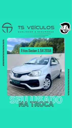 Toyota Etios X Sedan 1.5 Flex 16V 4P Mec. 2018