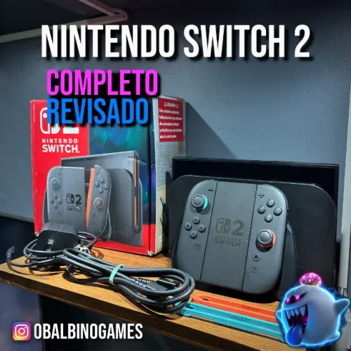 Nintendo Switch 2 - Completo e Revisado.