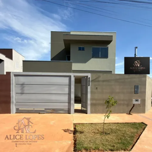 Sobrado com 3 quartos sendo 1 suíte, excelente localização no Nova Lima em Campo Grande -