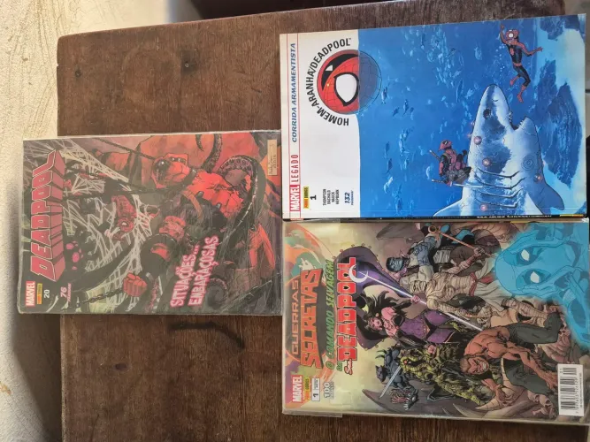 Coleção de quadrinhos deadpool