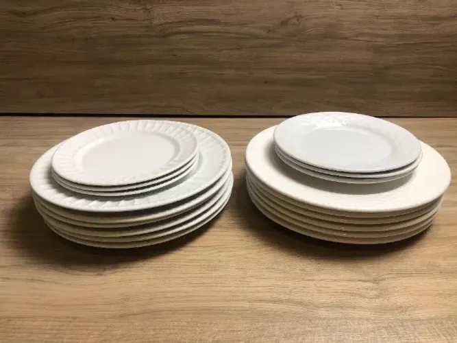 Gibson Home Conjunto de Pratos de Porcelana / Gracious Dining Gourmet Expressions