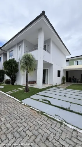 Casa em Condomínio para Locação em Lauro de Freitas, Buraquinho, 4 dormitórios, 3 suítes, 