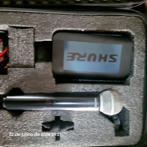 MICROFONE   SHURE SEM  FIO  DIGITAL