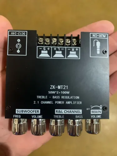 Amplificador de som 