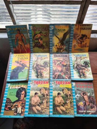 Coleção Tarzan Terramarear 1968 - 12 Volumes