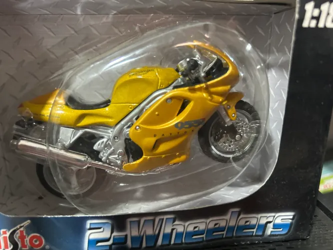 Triumph 955I moto miniatura coleção edição limitada edição exclusiva