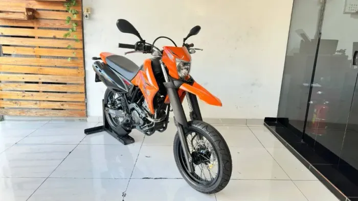 YAMAHA XTZ 250X 2009 LARANJA COM 114.000 KM