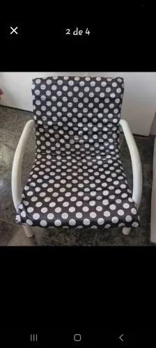 Cadeira tubular grande