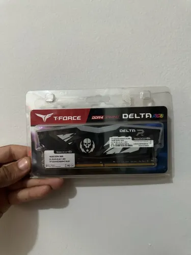 Memória RAM 16gb 1x16 T-Force Delta 3600mhz RGB