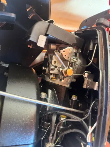 MOTOR DE POPA HIDEA 5 HP COM 10 horas de uso