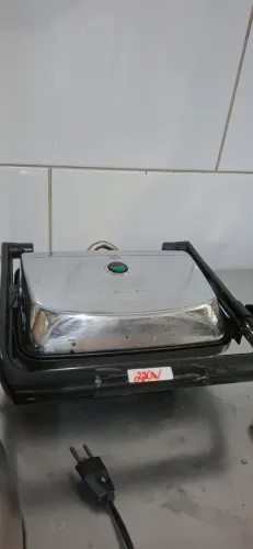 Sanduicheira Grill Panini Press Hamilton Beach 220v