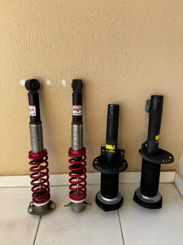 Kit Suspensão de Rosca e suspensão preparada Fox