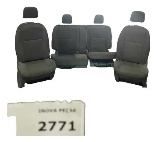 Jogo De Banco Nissan Gran Livina 2010 2014 Preto