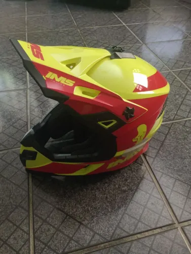 Capacete IMS de motocross 