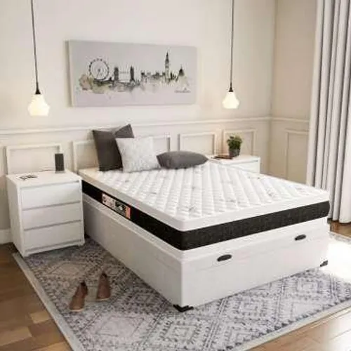 Colchão casal / viuvo Double face e box baú direto de fábrica