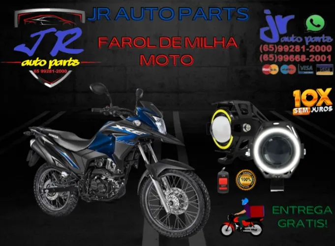 Par Farol de Milha LED Xre 190 2018