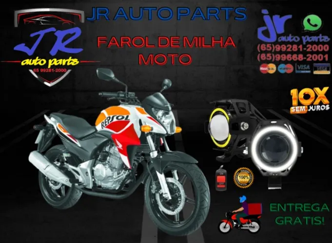 Par Farol de Milha LED Cb 300 Repsol