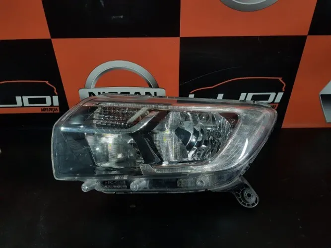 farol esquerdo renault san/logan 2018 original.