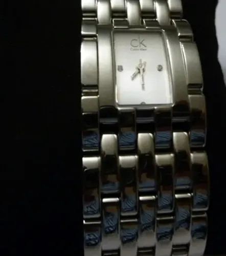 Relogio Kalvin Klein inox.