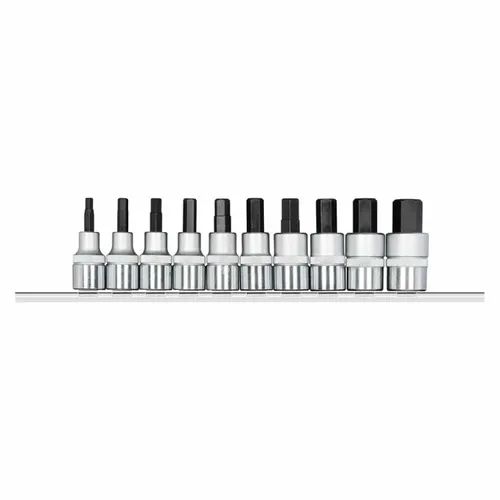 Jogo de Soquete Gedore Hexagonal 5 a17mm C/10Pcs R62558010