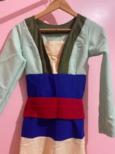 Vestido Fantasia Mulan