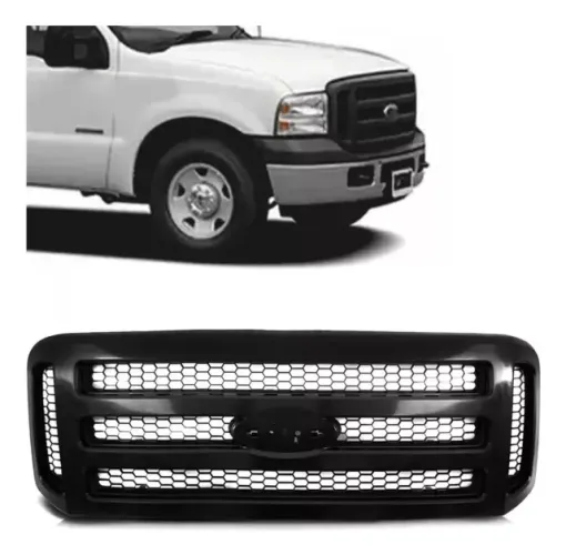 Grade Radiador Toda Preta F250 f350 F4000 2005 a 2011