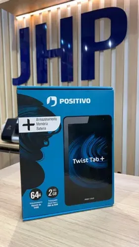 Tablet Positivo Twist Tab + / Cinza 64GB  7¨ - Loja Física - Até 10x sem juros