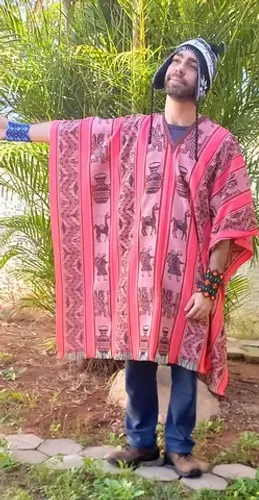 Ponchos de Pala Peruana