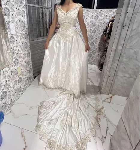 Lindo vestido de noiva 