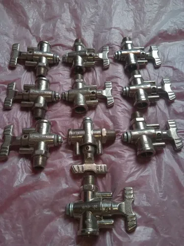 Registros para fogão industrial topo Brasinox reforçado roscas 3/8 originais APIS Delta 