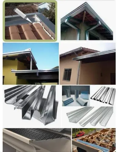 Calhas rufos pingadeiras condutores etc