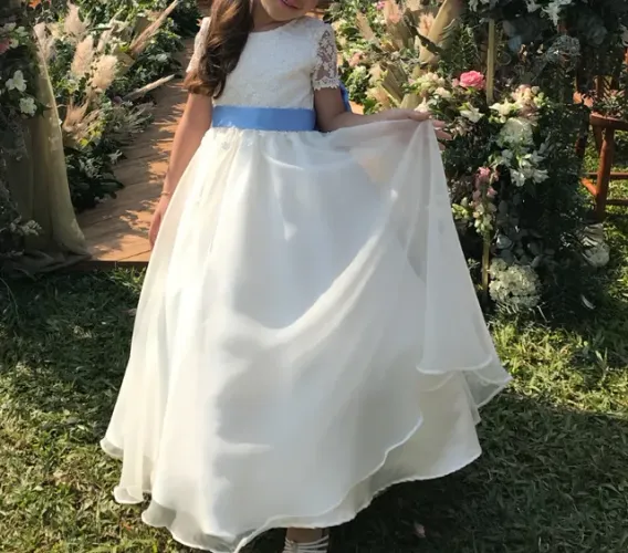 Vestido de festa infantil