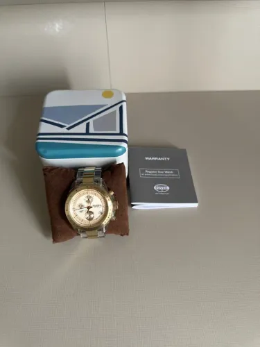 Relógio Fossil Dourado
