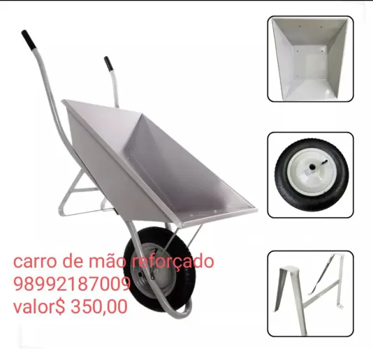 Carro de mão promoção 