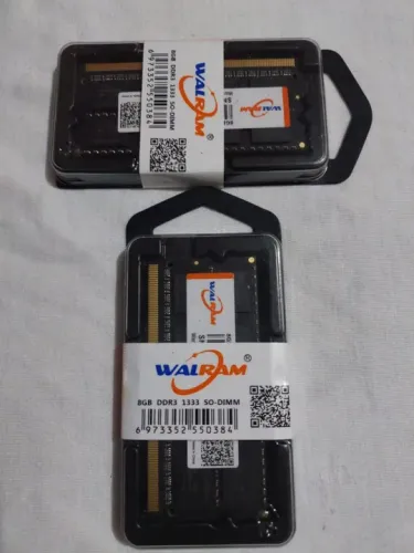 MEMÓRIA DDR3 8 GB FREQUÊNCIA 1333 PRA NOTEBOOK