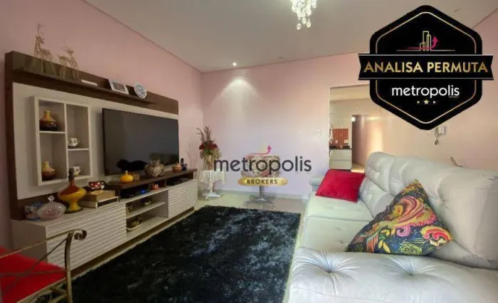 Casa à venda, 138 m² por R$ 651.000,00 - Vila Palmares - Santo André/SP