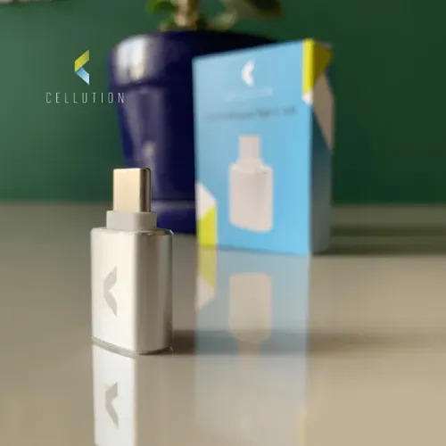 Adaptador Tipo-C Para USB A  OTG - Marca Cellution
