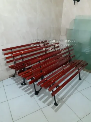 Banco de jardim - Arte em Ferro