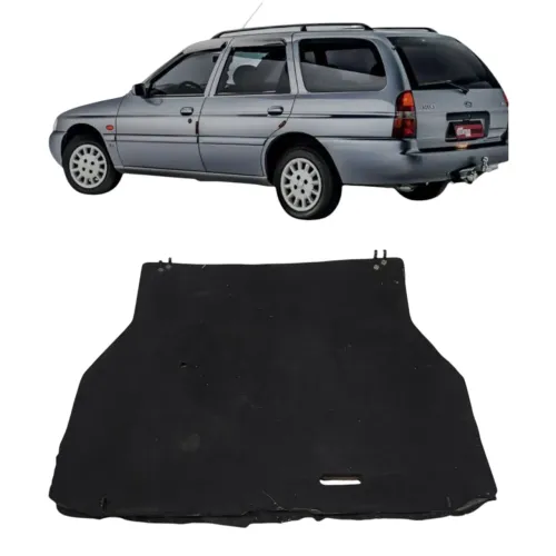 Carpete Forro Traseiro Ford Escort Zetec Perua Sw 1997  Preto