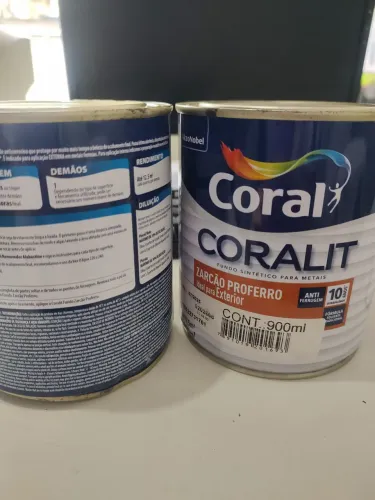 Promoção Coralit Zarcão Proferro - Fundo Sintético para Metais