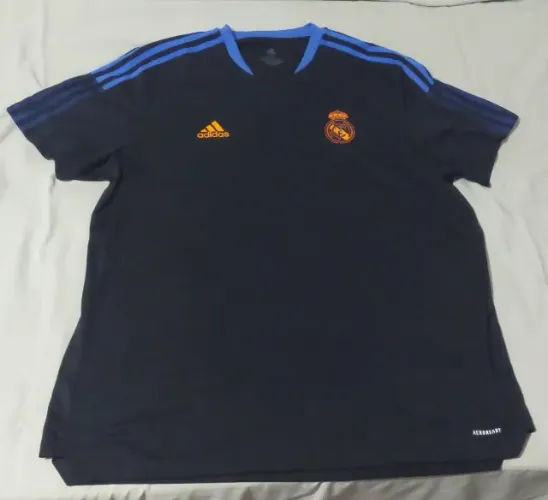 Camisa Real Madrid - Treino 22/23 Preta Adidas 2GG