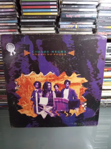 Disco de Vinil Cidade Negra - Negro no Poder 1992