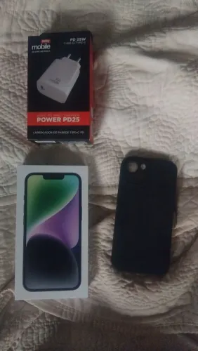 Iphone 14 256gb Midnight NOVO 