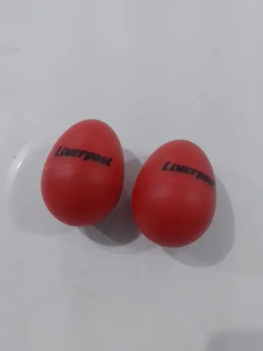 Par de ovinhos -chocalhos de percussão.