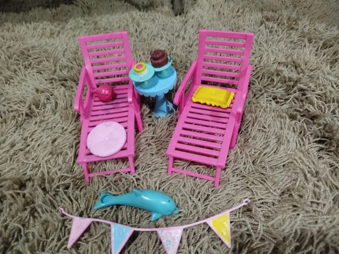 Acessórios navio da Barbie