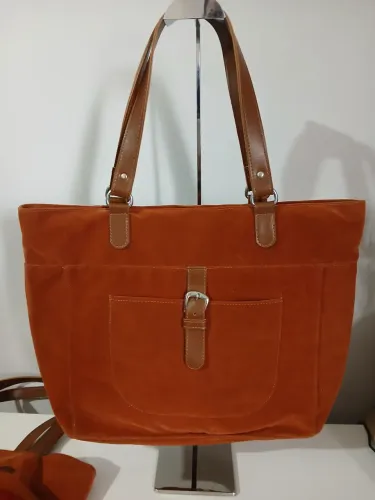 Lindas bolsas de Camurça grandes 14,5x18cm 120 as 2