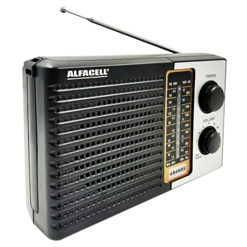 Rádio Portátil 4 Bandas Alfacell