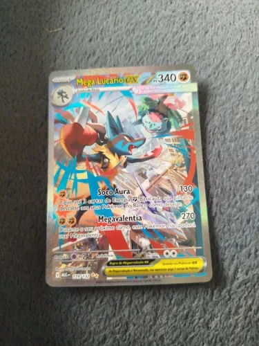 Mega lucario ex  R$ 700 preço negociável